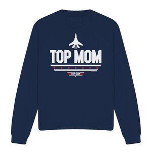 Top Gun Unisex Adult Top Mom Mothers Day Sweatshirt / Navy